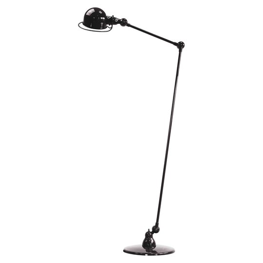 Jieldé Loft D1240 golvlampa med ledad arm, svart
