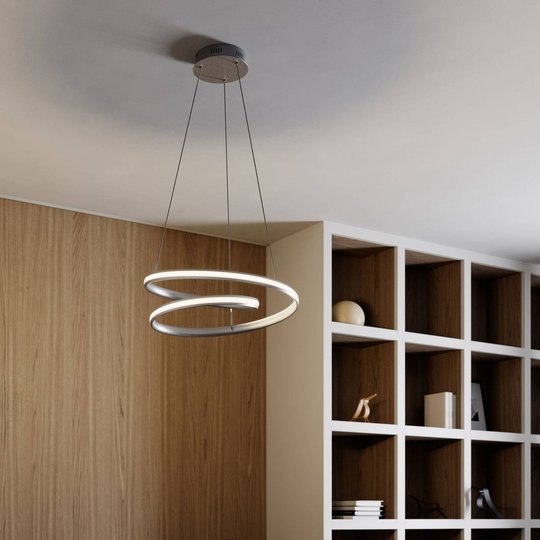 Lindby Smart Verio LED-pendellampa, höjd 16 cm