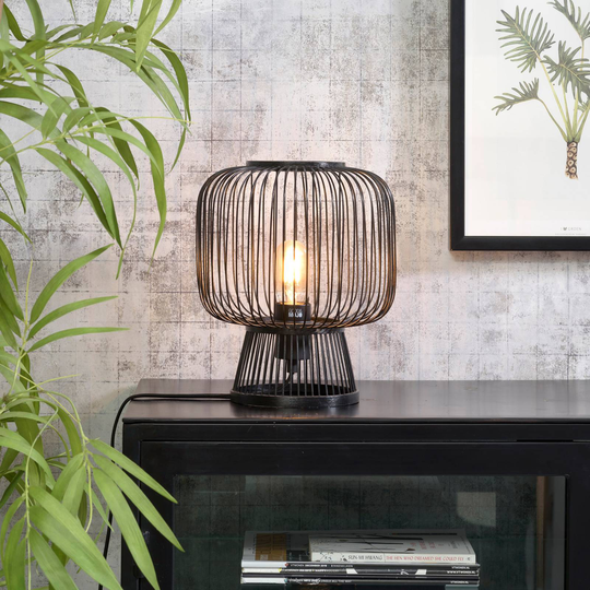 GOOD & MOJO Cango bordslampa, svart