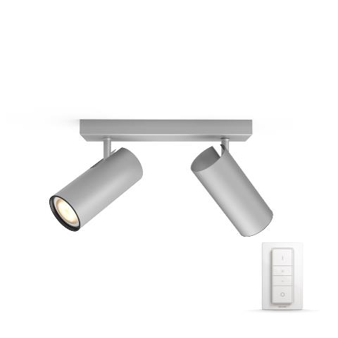 HueWA Burratto 2-spot (Aluminium)