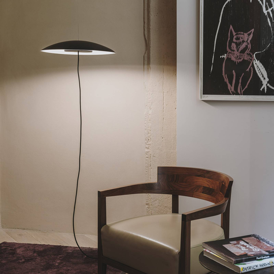 LEDS-C4 Noway Single LED-golvlampa svart