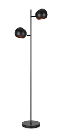 Edgar Golvlampa Svart 2L