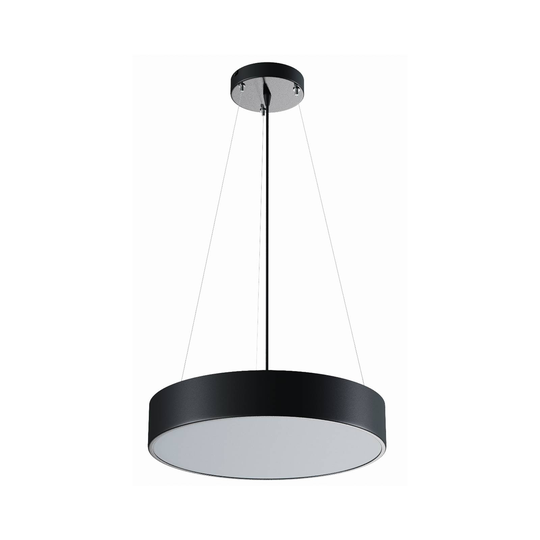 Hänglampa Cleo 400 i svart med diffusor