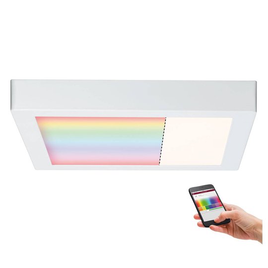 Paulmann Cesena ZigBee LED-taklampa, 30 x 30 cm