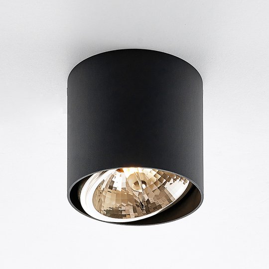 Arcchio Vali takspotlight, svart