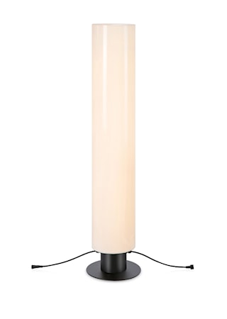 Garden24 Golvlampa Vit 110 cm 20W