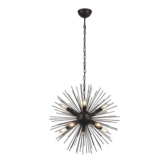 Sputnik taklampa (Svart)