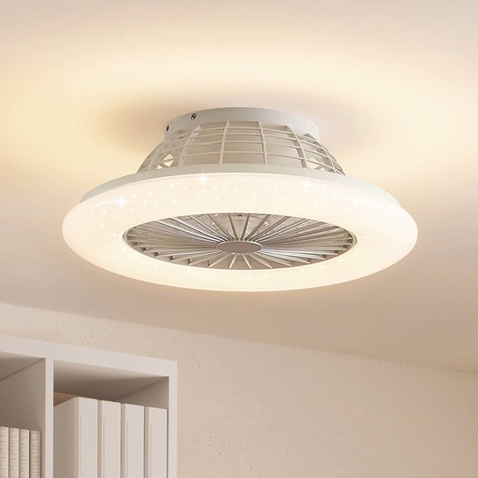 Lindby Taloni LED-takfläkt med belysning