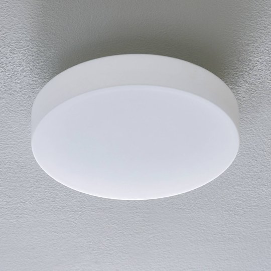 BEGA 34287 LED-taklampa glas DALI 4 000 K Ø 34 cm