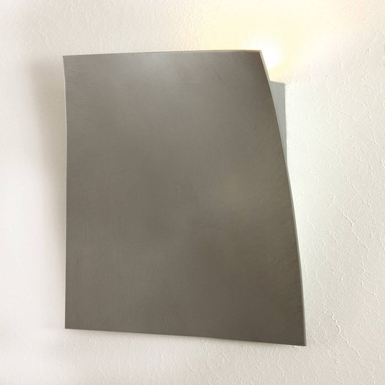 Escale Gap - LED-vägglampa, slipad aluminium