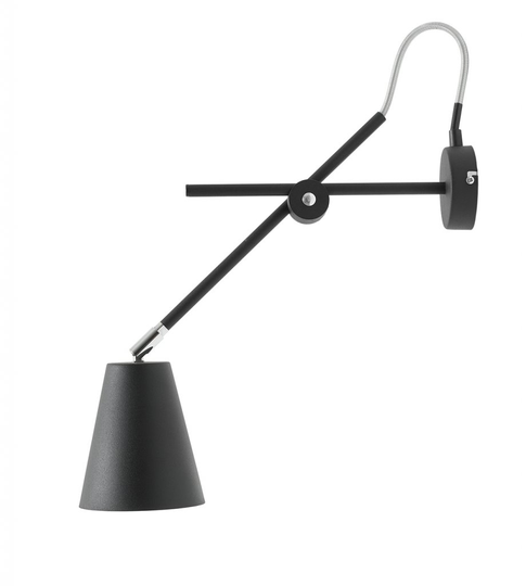 Arte vägglampa (Svart)