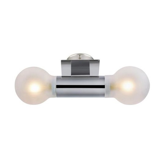 Carla vägglampa duo (Förkromad/blank)