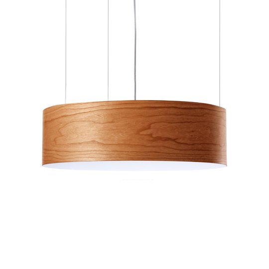 LZF Gea Slim LED-hänglampa Casambi-app körsbär