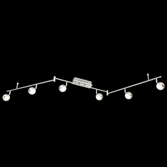 LED-taklampa Fulton 6 lampor