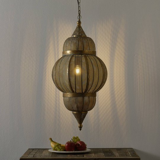 Hänglampa Aladino i orientalisk stil Ø 38 cm