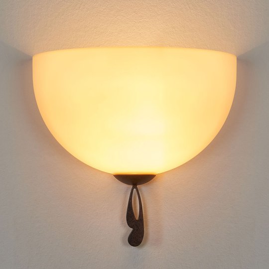 Halvsfärisk vägglampa Lorenzo
