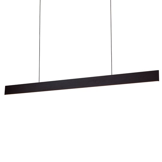 LED-pendellampa Gideon, up- & downlight, svart