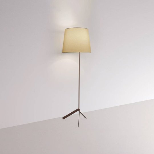 LOUM Bivio L golvlampa höjd 170 cm Ø 53 cm grå