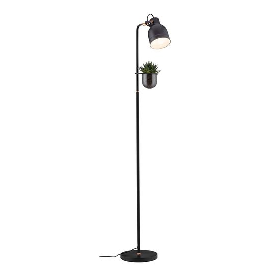 Paulmann golvlampa Elric med växtlåda
