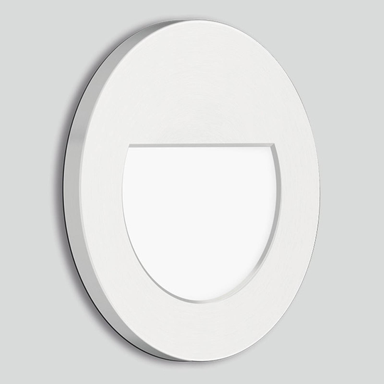 BEGA LED-inbyggnadslampa Accenta halbrund 315 lm