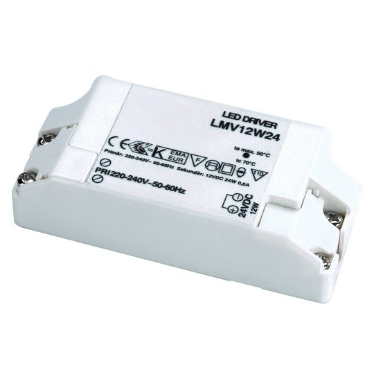 Nätdel för LED 24V 12 W