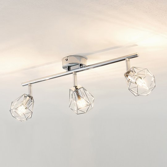 Lindby Giada LED-takspotlight, 3 lampor