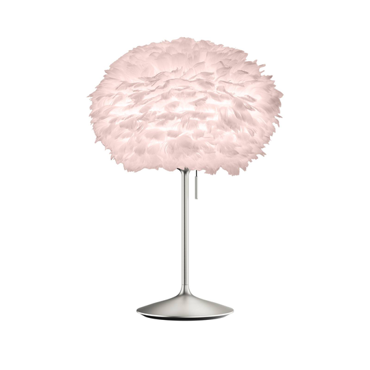 UMAGE Eos medium bordslampa rosé/stål borstat