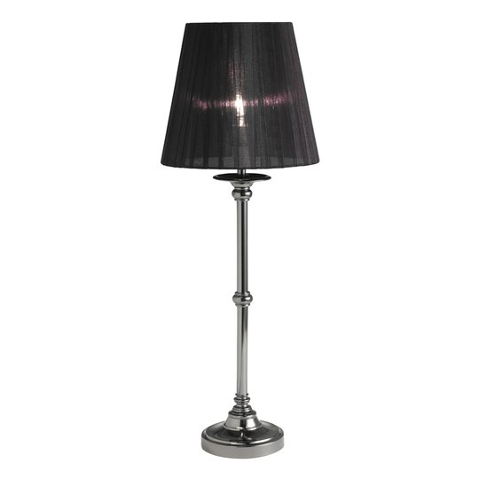 Axel bordlampa 62cm (Svartkrom)