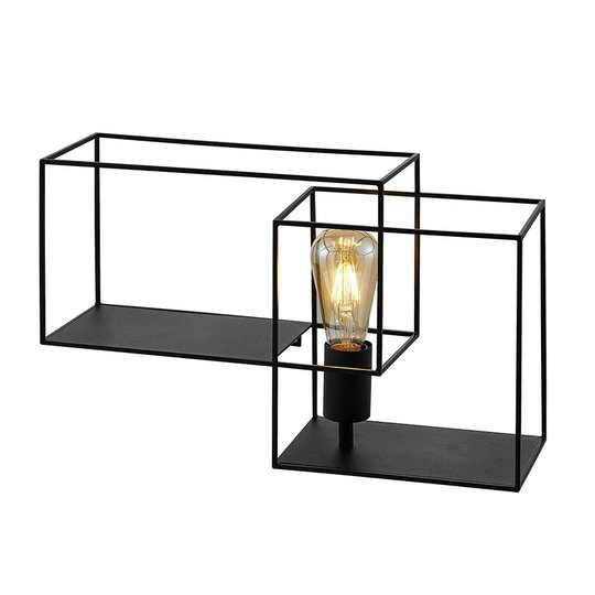 Lucande Andrik vägglampa, kantig