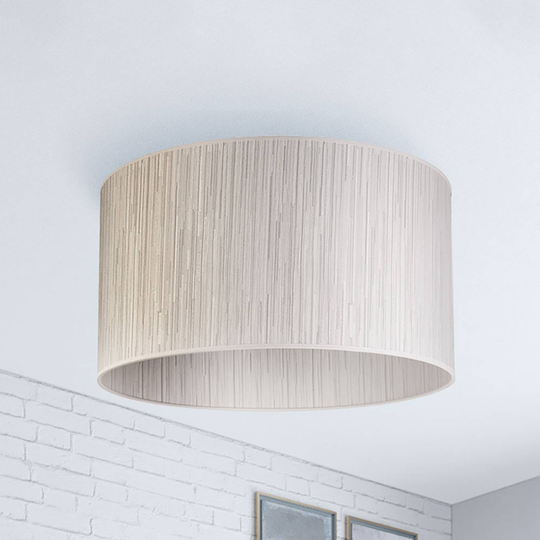 Taklampa Essex, strukturerat material, silver