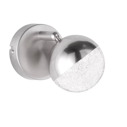 Sanan vägglampa (Nickel)
