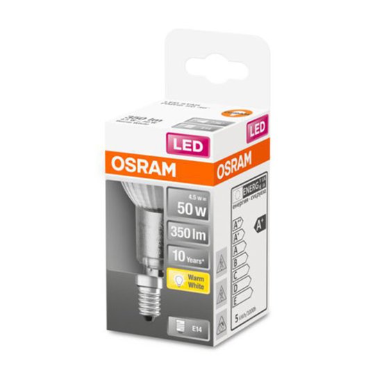 OSRAM Star LED-reflektor PAR16 E14 4,5 W 2 700 K