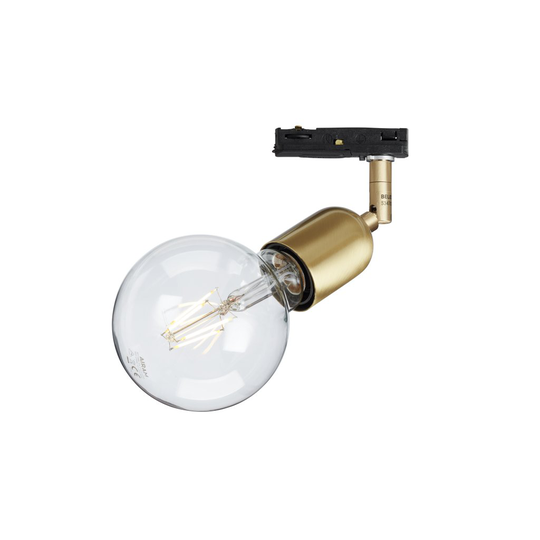 Regal spotlight mässing Global 1-fas GU10
