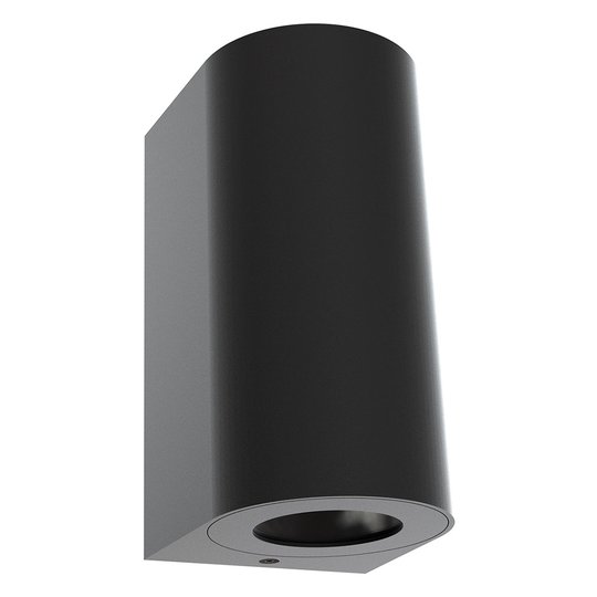 Utomhusvägglampa Canto Maxi 2, svart