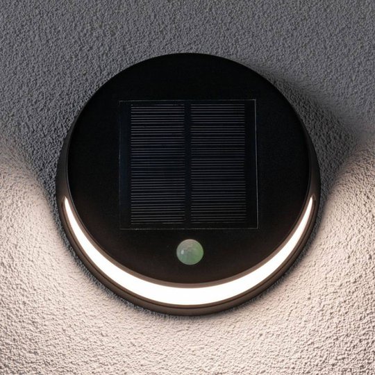 Paulmann LED-solcellsvägglampa Helena med sensor