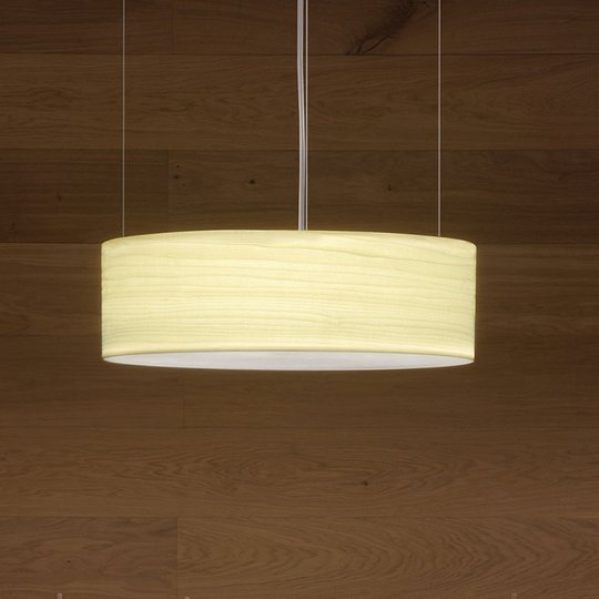 LZF Gea Slim LED-hänglampa 0-10 V dim, elfenben