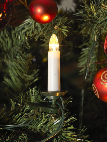 Julgransbelysning LED inomhus 16lj (Grön)