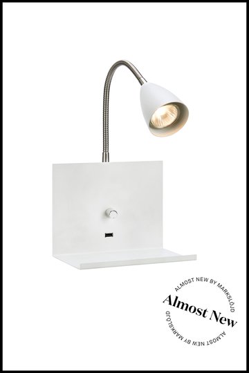 ALMOST NEW LOGI WALL 1L WHITE