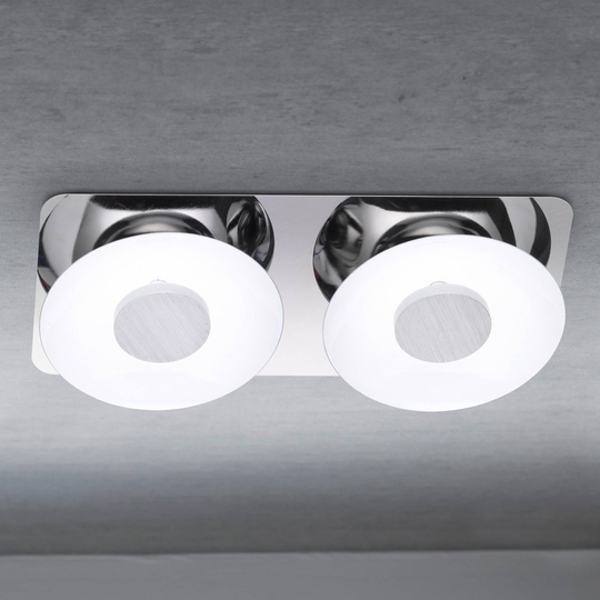 LED-taklampa Space, 2 lampor