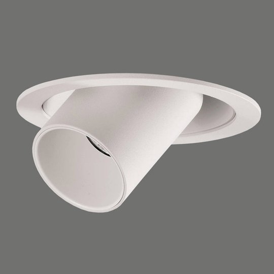 Bardo - justerbar LED-inbyggnadslampa, vit/vit