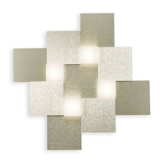 GROSSMANN Creo taklampa 4 lampor 44x44cm champagne