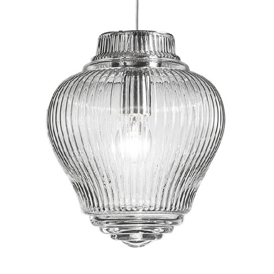 Pendellampa Clyde 130 cm transparent