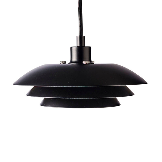 Dyberg Larsen DL20 pendellampa Ø 20 cm svart