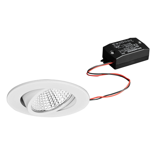 BRUMBERG LED-downlight 38° rund vit 2 700 K