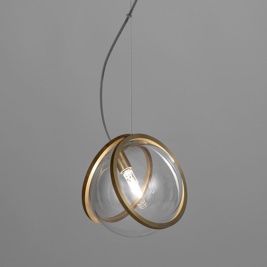 Terzani Pug hänglampa 1 lampa transparent