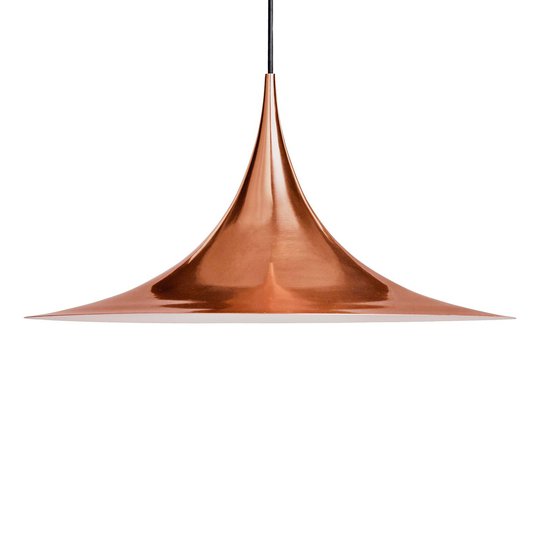 GUBI Semi pendellampa Ø 47 cm koppar