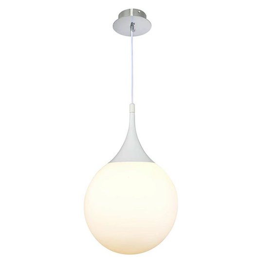 Snövit hänglampa Dewdrop – 30 cm