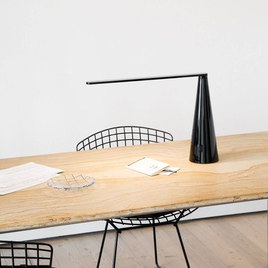 Martinelli Luce Elica LED-bordslampa, svart