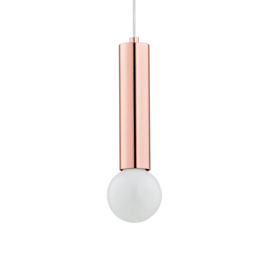 Pendellampa Jazz, 1 lampa, koppar
