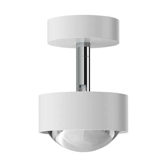 Puk Mini Turn LED-spot lins klar 1 lampa vit matt
